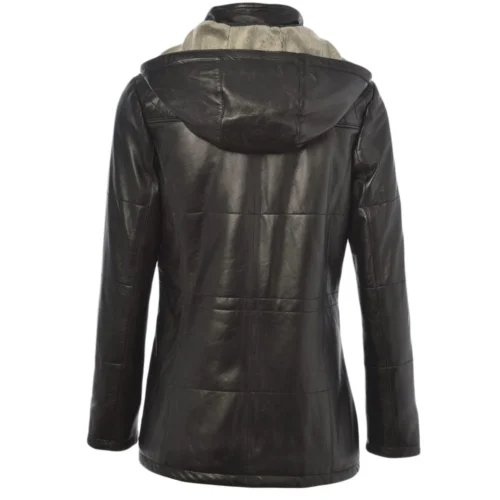 Leather Jacket Black/ddy : Molly -The Bridge Store leather jacket black ddy molly p78 283 image