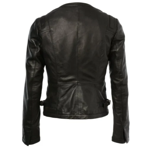 Leather Jacket Black : Helena -The Bridge Store leather jacket black helena p265 1193 image