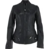 Leather Jacket Black/nap : Alana 1 Leather Jacket Black/nap : Alana -Default Template 2 leather jacket black nap alana p276 18524 image