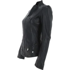 Front Page -Default Template 2 leather jacket black nap alana p276 18525 image