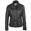 Leather Jacket Black/napp : Emerald -Default Template 2 leather jacket black napp emerald p490 1862 image