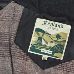 Leather Jacket Black/napp : Emerald -Default Template 2 leather jacket black napp emerald p490 1866 image