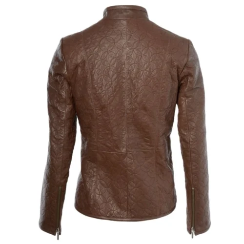 Leather Jacket Brown : Agnus 8 Leather Jacket Brown : Agnus -The Bridge Store leather jacket brown agnus p264 1188 image
