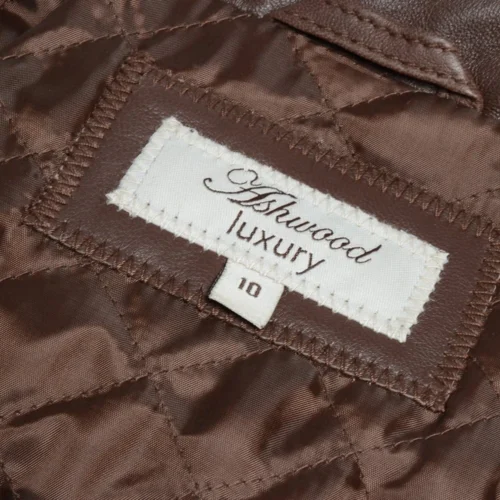 Leather Jacket Brown : Agnus 10 Leather Jacket Brown : Agnus -The Bridge Store leather jacket brown agnus p264 1190 image