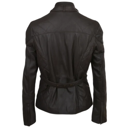 Leather Jacket Brown/napp : Emerald -The Bridge Store leather jacket brown napp emerald p491 1869 image