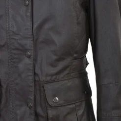 Leather Jacket Brown/napp : Emerald 10 Leather Jacket Brown/napp : Emerald -Default Template 2 leather jacket brown napp emerald p491 1870 image