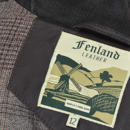 Leather Jacket Brown/napp : Emerald -The Bridge Store leather jacket brown napp emerald p491 1871 image