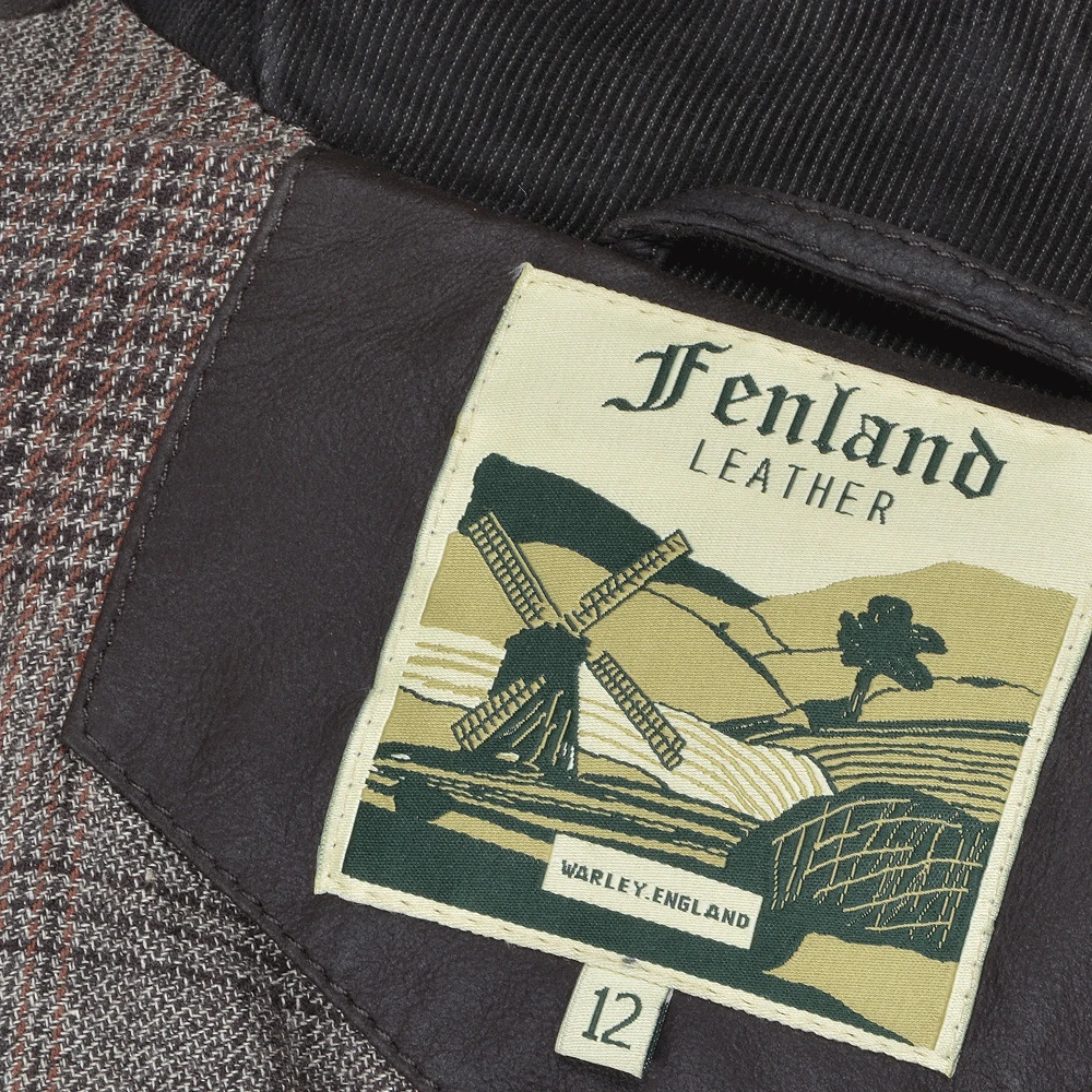 Leather Jacket Brown/napp : Emerald 7 Leather Jacket Brown/napp : Emerald - Image 5