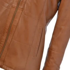 Leather Jacket Cognac/ddy : Molly -Default Template 2 leather jacket cognac ddy molly p79 289 image
