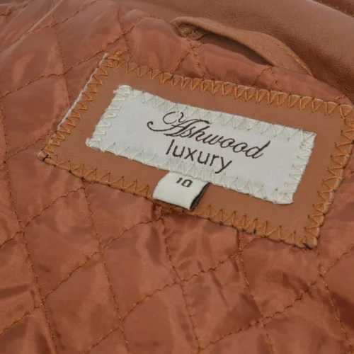 Leather Jacket Cognac/ddy : Molly -The Bridge Store leather jacket cognac ddy molly p79 290 image