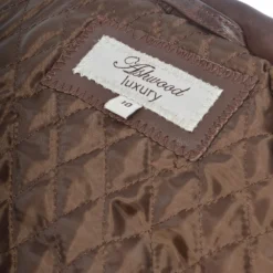 Leather Jacket Mid Brown : Molly -Default Template 2 leather jacket mid brown molly p80 295 image