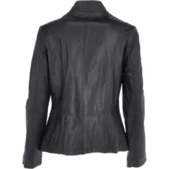 Leather Jacket Navy/nap : Isla 8 Leather Jacket Navy/nap : Isla -Default Template 2 leather jacket navy nap isla p3732 16172 image