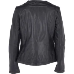 Leather Jacket Navy/nap: Liona -Default Template 2 leather jacket navy nap liona p3738 16200 image