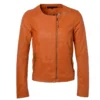 Leather Jacket Orange : Chloe 1 Leather Jacket Orange : Chloe -Default Template 2 leather jacket orange chloe p294 1335 image