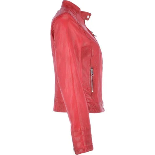 Leather Jacket Red : Essen -The Bridge Store leather jacket red essen p2992 13571 image