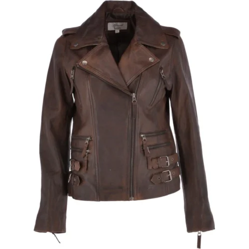 Leather Jacket Timber : Ruby