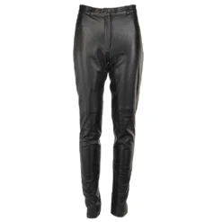 Leather Trousers Black : 766