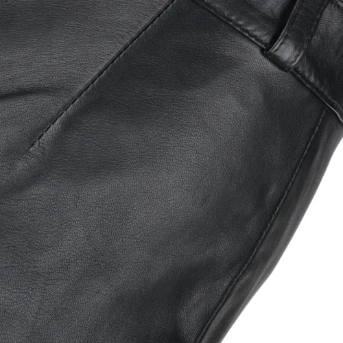 Leather Trousers Black : 766 -The Bridge Store leather trousers black 766 p1624 7341 image