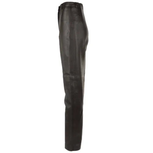 Leather Trousers Brown : 766 -The Bridge Store leather trousers brown 766 p1625 7334 image