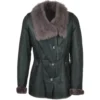 Long Haired Sheepskin Jacket Green : Elysia -Default Template 2 long haired sheepskin jacket green elysia p878 3792 image