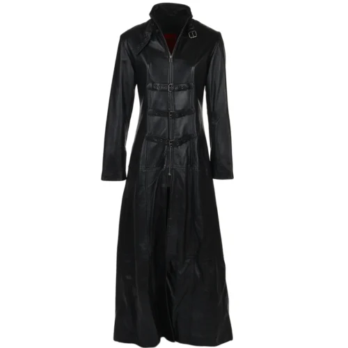 Long Length Gothic Coat Black Black: Zelda
