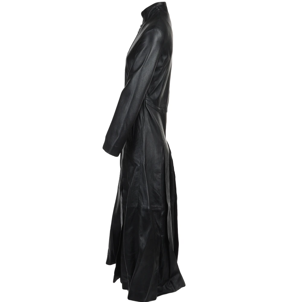 Long Length Gothic Coat Black : Trinity 4 Long Length Gothic Coat Black : Trinity - Image 2