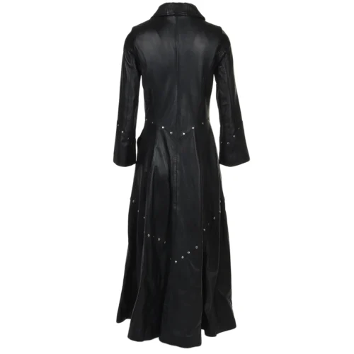 Long Length Gothic Coat Black : Willow 9 Long Length Gothic Coat Black : Willow -The Bridge Store long length gothic coat black willow p1242 5373 image