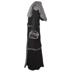 Long Length Sheepskin Coat Black : Sophia -Default Template 2 long length sheepskin coat black sophia p98 382 image