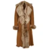 Long Length Toscana Suede Leather Coat Tan : Alaska 2 Long Length Toscana Suede Leather Coat Tan : Alaska -Default Template 2 long length toscana suede leather coat tan alaska p883 3802 image