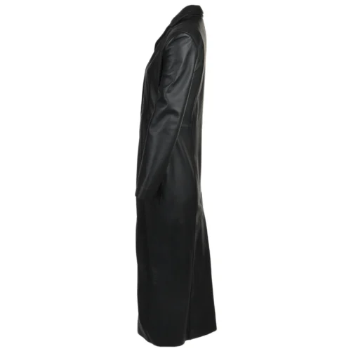 The Bridge Store -The Bridge Store long length trench coat black nap adreana p1246 5392 image