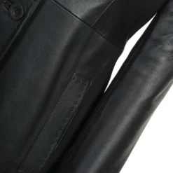 Long Length Trench Coat Black/nap : Adreana -Default Template 2 long length trench coat black nap adreana p1246 5394 image