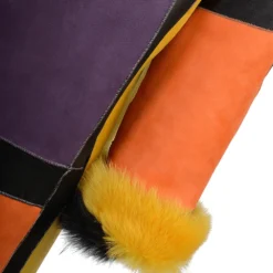 Luxury Patchwork Art Reversible Sheepskin Coat Multi : Monet -Default Template 2 luxury patchwork art reversible sheepskin coat multi monet p1736 7645 image