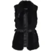 Luxury Shearling Gilet Black: Catiyana -Default Template 2 luxury shearling gilet black catiyana p992 4310 image
