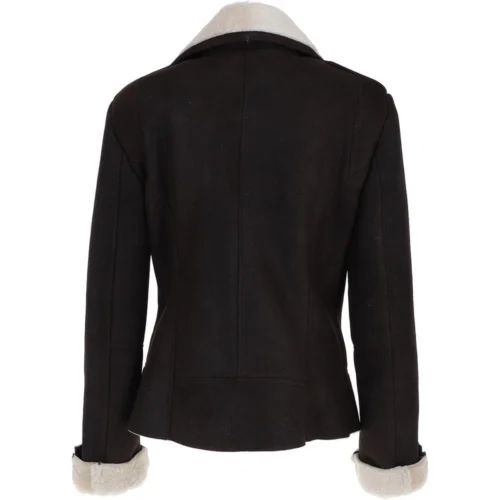 Luxury Shearling Jacket Tabak/brn: Alayna -The Bridge Store luxury shearling jacket tabak brn alayna p4424 18838 image