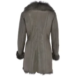Luxury Toscana Sheepskin Coat Khaki : Calanthe -Default Template 2 luxury toscana sheepskin coat khaki calanthe p3781 16330 image