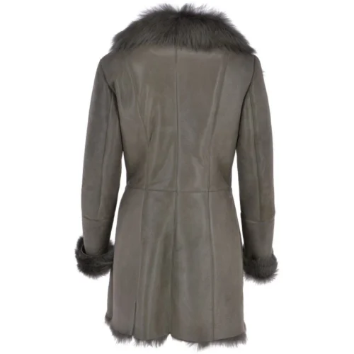 Luxury Toscana Sheepskin Coat Khaki : Calanthe 8 Luxury Toscana Sheepskin Coat Khaki : Calanthe -The Bridge Store luxury toscana sheepskin coat khaki calanthe p3781 16330 image
