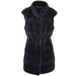 Mink Gilet Grey : Ambrosia