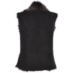 Reversible Toscana Suede Leather Gilet Black : Kashmina -Default Template 2 reversible toscana suede leather gilet black kashmina p3075 13402 image