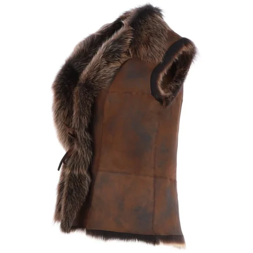 Reversible Toscana Suede Leather Gilet Vin Whisky : Kashmina 9 Reversible Toscana Suede Leather Gilet Vin Whisky : Kashmina -The Bridge Store reversible toscana suede leather gilet vin whisky kashmina p8026 28596 image