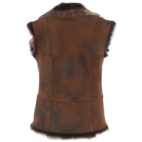 Reversible Toscana Suede Leather Gilet Vin Whisky : Kashmina 10 Reversible Toscana Suede Leather Gilet Vin Whisky : Kashmina -The Bridge Store reversible toscana suede leather gilet vin whisky kashmina p8026 28597 image