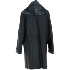 Sheepskin Coat Black : Belladonna -Default Template 2 sheepskin coat black belladonna p6888 25482 image
