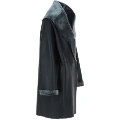 Sheepskin Coat Black : Belladonna -Default Template 2 sheepskin coat black belladonna p6888 25483 image