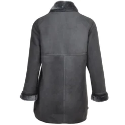 Sheepskin Coat Gray: Florence -Default Template 2 sheepskin coat gray florence p1735 7768 image