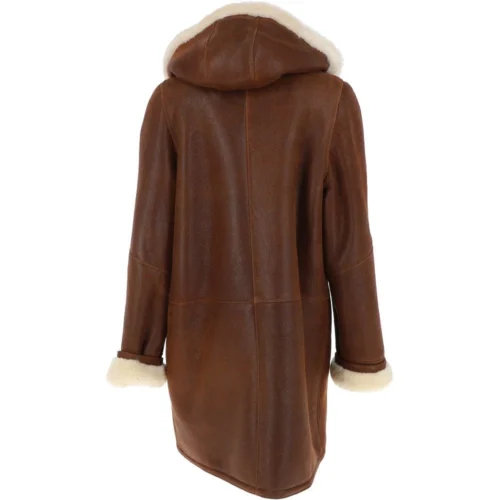 Sheepskin Coat Tan : Olivia -The Bridge Store sheepskin coat tan olivia p850 22049 image