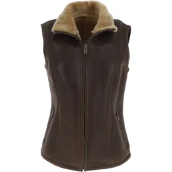 Sheepskin Gilet Antique: Andorra