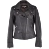 Short Biker Jacket Black : Alyssa -Default Template 2 short biker jacket black alyssa p1713 14956 image