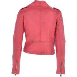Short Leather Biker Jacket Raspberry : Brooklyn 8 Short Leather Biker Jacket Raspberry : Brooklyn -Default Template 2 short leather biker jacket raspberry brooklyn p3409 14950 image