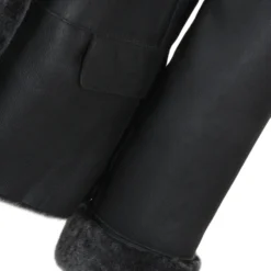 Short Shearling Jacket Black : Elissa -Default Template 2 short shearling jacket black elissa p876 3785 image