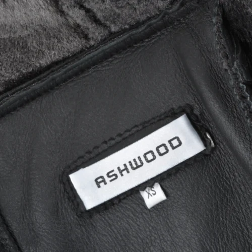 Short Shearling Jacket Black : Elissa 11 Short Shearling Jacket Black : Elissa -The Bridge Store short shearling jacket black elissa p876 3786 image