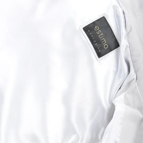 Short Vegetable Tanned Leather Biker Jacket White : Jenner -The Bridge Store short vegetable tanned leather biker jacket white jenner p2293 10496 image